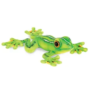 Real Planet™ Black-Webbing Tree Frog Realistic Plush Stuffed Animal