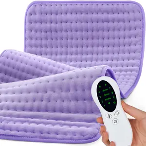 Electric Heating Pad 12"x24" for Back & Muscle Cramps | 6 Heat Levels, Auto-Off | Thoughtful Birthday Present for Mom
