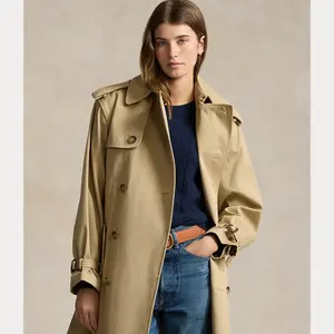 Polo Ralph Lauren - Double-Breasted Twill Trench Coat