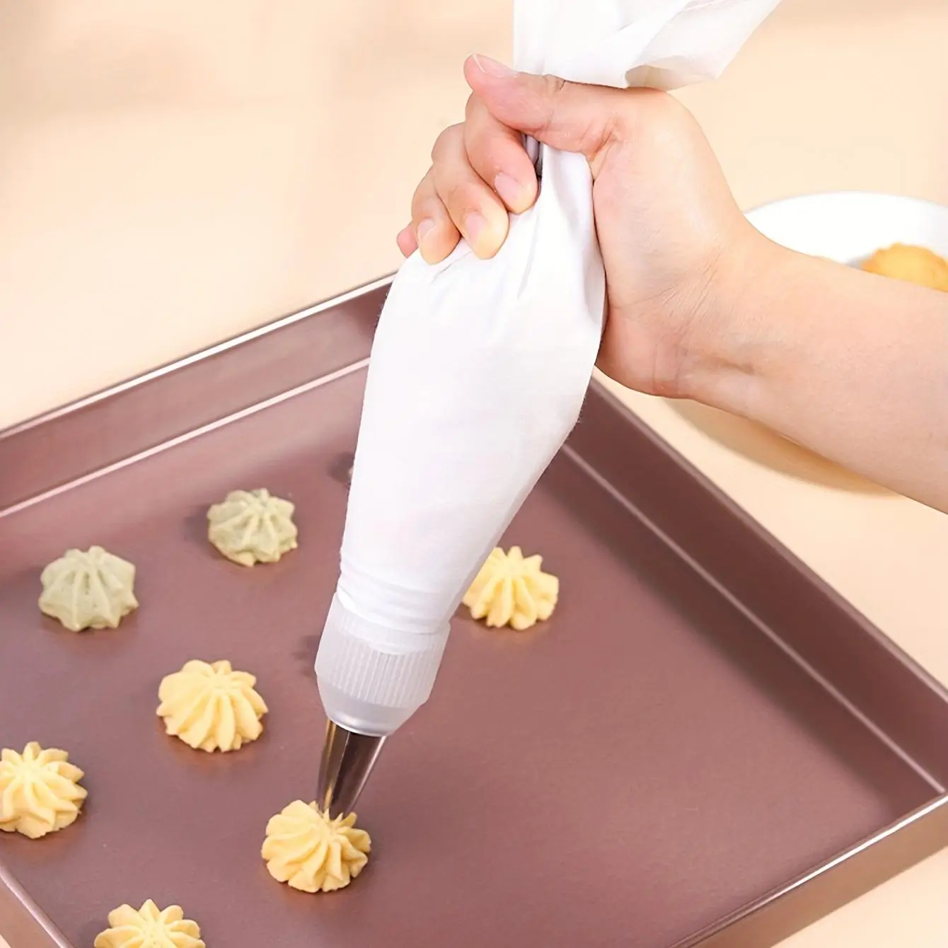 5pcs Silicone Piping Bags, Decorating Tools For Baking