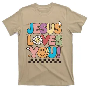 Jesus Loves You Come To Christ Our Lord Christian Catholic T-Shirt Unisex Short Sleeve Tee