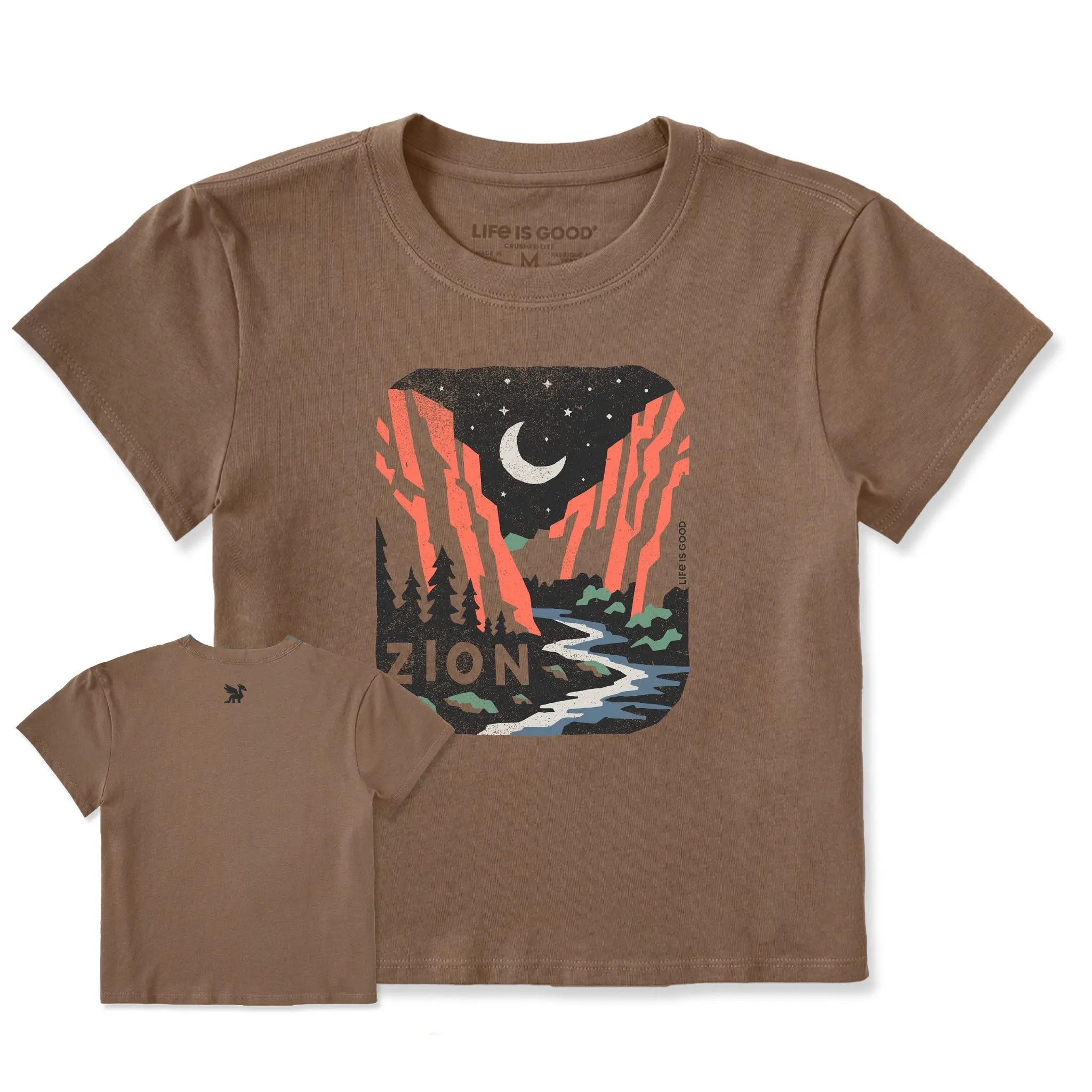 Women's Zion Night Canyon Crusher-LITE Shrunken Tee