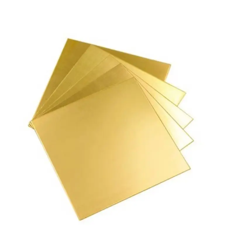 H65 Brass Plate, 1.0mm Thickness, 160mm X 160mm, Scratch-Free Film, Handmade Brass Weaving, Durable and Aesthetic Decorative Material, Art Craft Supplies, DIY Art Design
