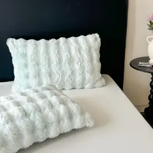 Plush Pillow Cover, Soft Plush Material, Comfortable & Durable Design, Perfect for Home Decor, Available in Multiple Sizes, Soft Furry Cushion