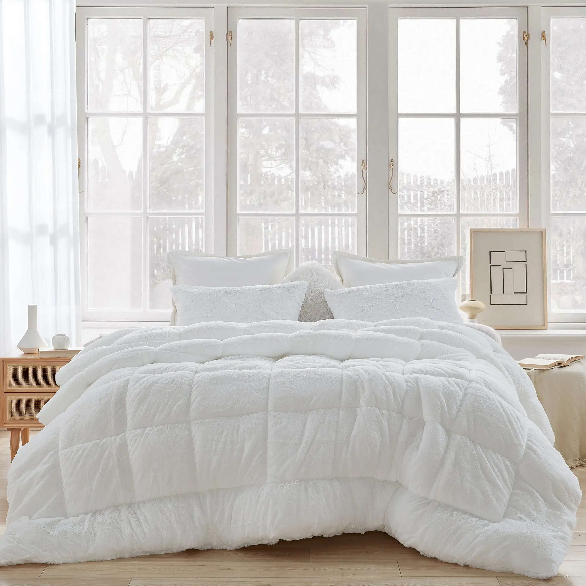 Are You Kidding Bare - Coma Inducer Oversized Comforter - Farmhouse White