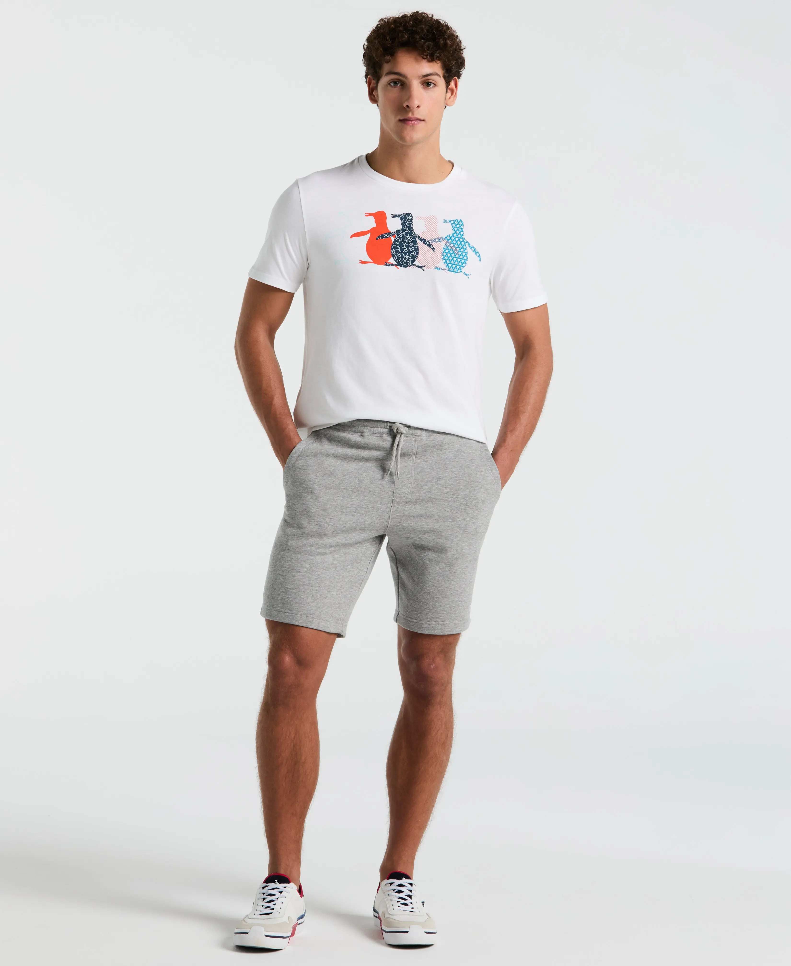 9" Fleece Embroidered Pete Short
