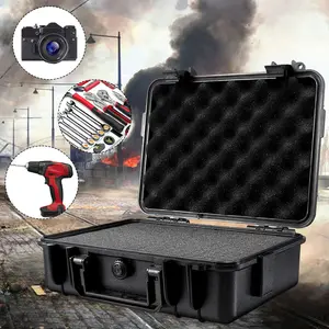 Waterproof Hard Carry Case Bag Tool Kits with Sponge Storage Box Safety Protector Organizer Hardware toolbox Impact Resistant