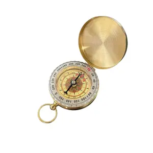 SharpSurvival Best Camping Survival Compass, Glow in the Dark Military Compass, Pocket Compass for Kids, Compass For Hiking, Backpacking and Camping, Ultimate Lensatic Hunting Compass