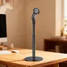 360° Rotating Magnetic Phone Stand for MagSafe, 2 in 1 Adjustable Tablet Stand & Cell Phone Stand, Magnetic Phone Holders, Aluminum Phone Holder Mount for Desk, Cellphone, Compatible Smartphone iPhone 17 16 15 14 13 12 Pro Max and IPad, Black