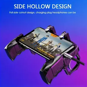 Mini Gaming Trigger Controller for Pubg, Fire Buttons L1 R1 for Android & iPhone, Enhance Your Game Shooting Experience, Mobile Game Trigger