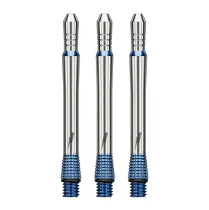 Target Darts Phil Taylor Gx2 Raw Power Titanium Dart Shaft, Short/Intermediate/Medium | Player Edition Aluminium Shafts, 2BA Thread, Professional Dart Accessories