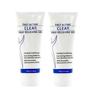 2 Packs Soothing Cooling Gel, Relieving Body, Pain Relieving, Sports Soothing Cooling Gel Body Care Lotions, Fast Absorbing for Women and Men 100g/1pc