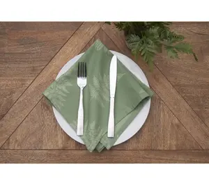 Botanical Jacquard Napkins Set of 6 by Valerie