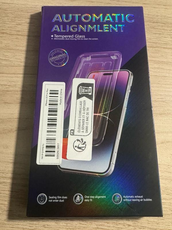 iPhone phone case with free screen protector (if available)