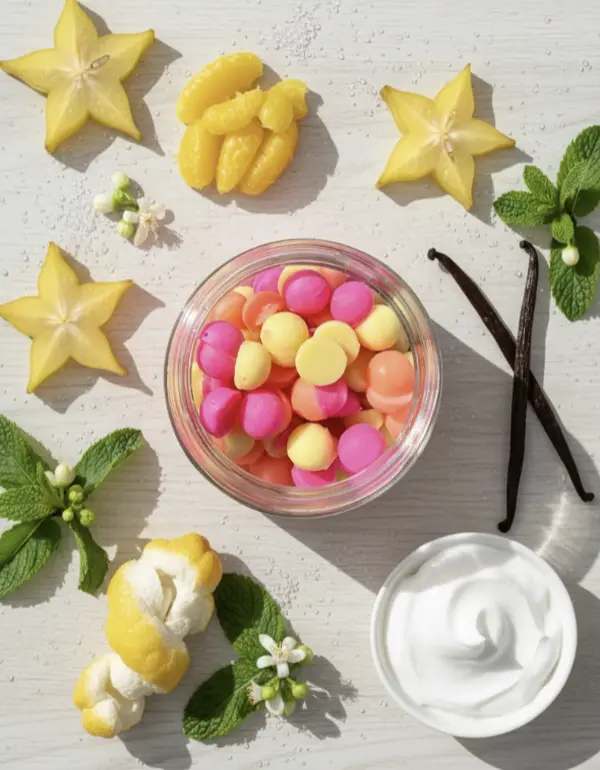 Molly Bubbles 'Bubble Buttons'- All natural scented Single Use Cold Process Soap - Soap wherever life takes you!