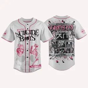 Sboy G59 Baseball Jersey, Greyday Tour 2026 Jersey Shirt, Suicideboy Merch Shirt, Tour 2026 Shirt For Fan