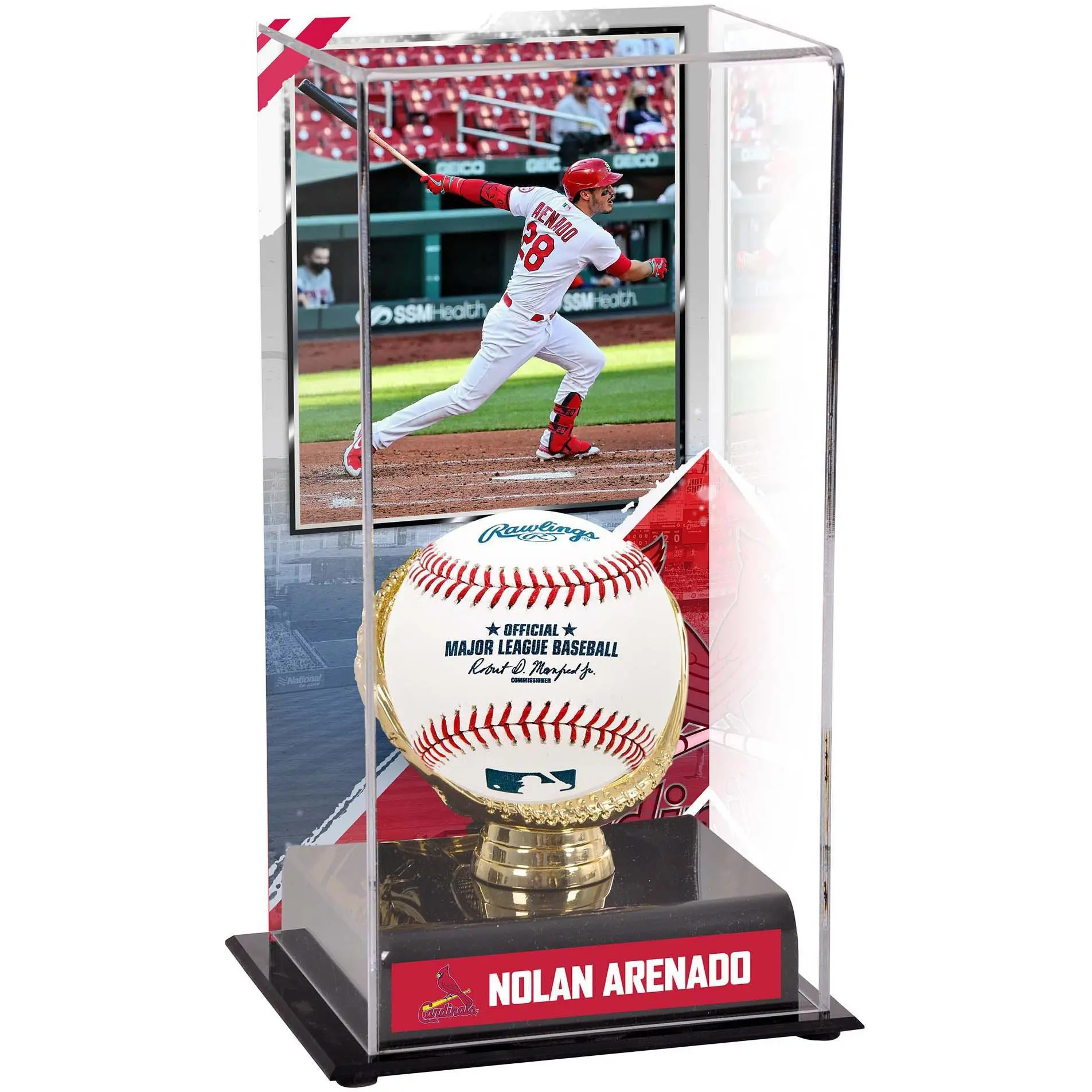 Nolan Arenado St. Louis Cardinals Gold Glove Display Case with Image