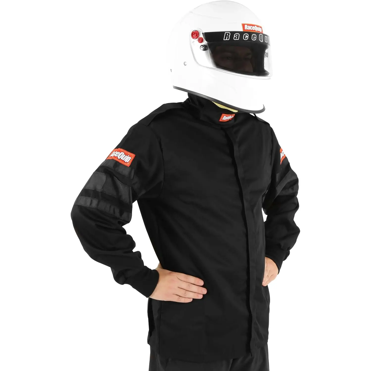 Racequip® 111005RQP 110 Series Driving Jacket - SFI 3.2A/1 - Black - Large RaceQuip