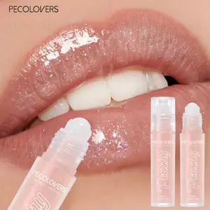 Fruit Rolling Lip Balm, Moisturizing Pearlescent, Transparent Lip Oil, Long-lasting Moisturizing, Lipstick Gloss Cosmetics