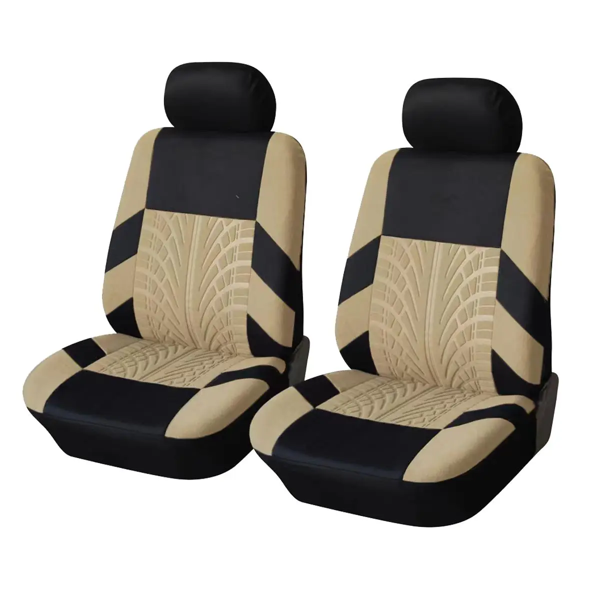 Car Seat Covers for 2 Front-seat, 2 Set Universal Car Front Seat Protector Covers, Soft Car Seat Cushion, Auto Interior Accessories