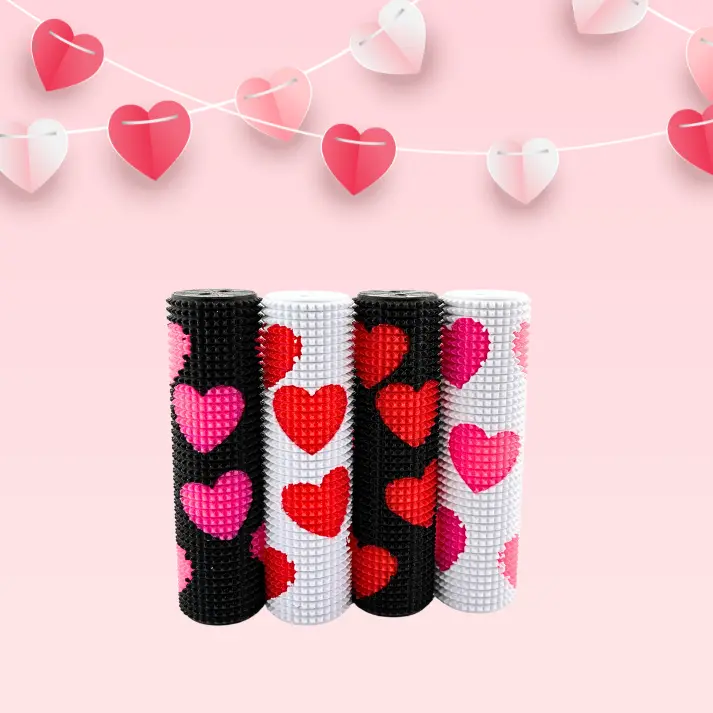 Little Ouchies Spikie Love Bug Collection Stress Relief Fidget Toy - Aesthetic Cute Keychain Accessory, Cherry Kiss Themed Colors, Valentine's Day Anniversary Gift, Vibrant Romantic Sensory Stim Tool