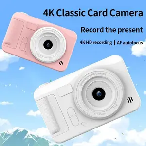 4K Digital Camera 44m Campus Mini, High Definition High Pixel, Small Student Party, Entry Level Portable Card Machine, Travel