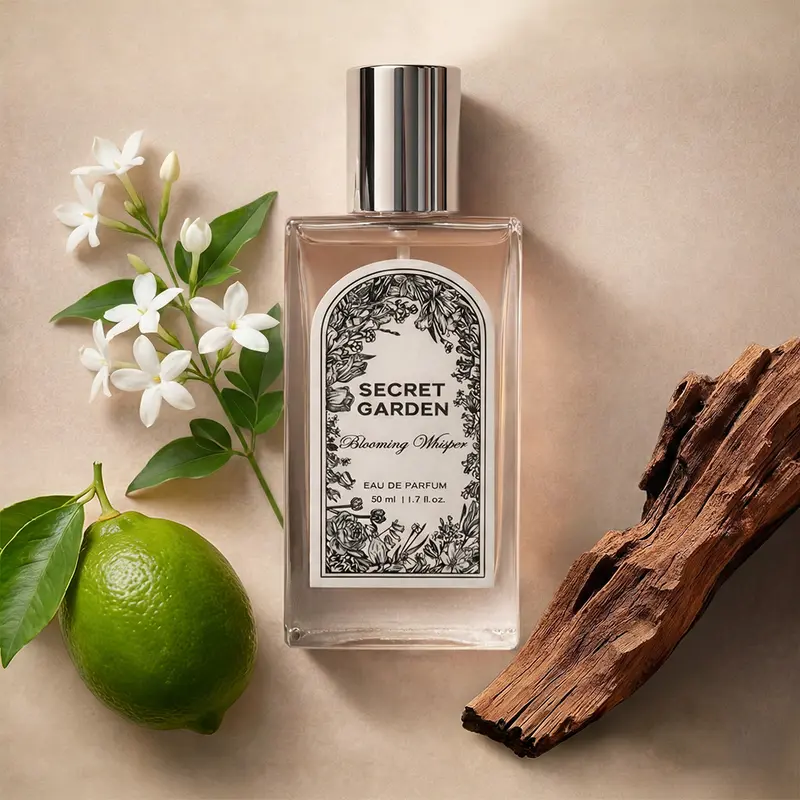 SECRET GARDEN Perfume for Women, Niche Perfumes Para Mujer, Mini Eau De Parfum for Women, Jasmine Floral Fruit with Soft Sweet Notes, Long-Lasting EDP Niche Fragrances Scent - 50 ML (1.7 FL. OZ.)