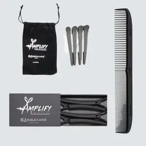 Barracuda Clip Bundle-Includes: 3 of our Products  4 pack of Barracuda Comb sectioning clips 4 pack of Classic hair sectioning clips 1 Precision Barracuda Comb