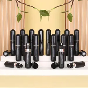 20/50Pcs 5ml mini perfume sample bottles with simple sleek design. Reusable and refillable, portable travel size and leak-proof sealing. Lightweight and space-saving, perfect for daily perfume storage, business trips and outdoor use, Cosmetic