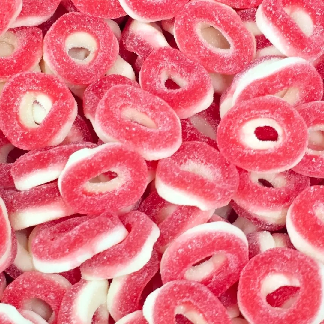 Strawberry Gummy Rings