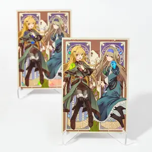 100PCS Japanese Size Anime Card Sleeves Trading Card Protector Compatible with YGO, Playing Card Cover Cartoon Board Game Toploading Trading Card Protector Game Cards Sleeves Best Gift