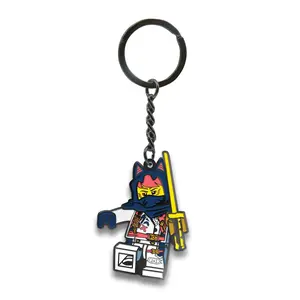 LEGO® NINJAGO® Enamel Keychain - Sora (53340) | 2-Inch Metal Bag Charm for Ninjago Fans & Collectors - Dragons Rising Edition
