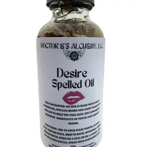 Desire Spelled Oil for Sensuality, Feeling Smexy