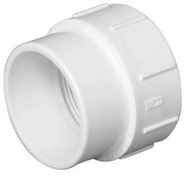 Charlotte Pipe & Foundry PVC001051400HA PVC-DWV Cleanout Adapter 6 in.