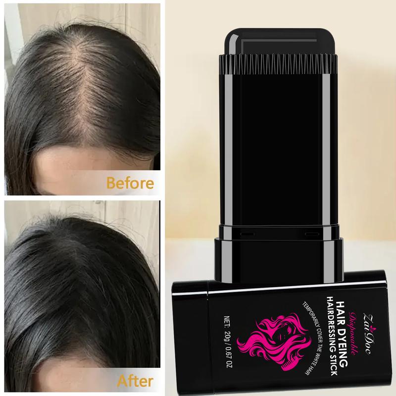 Disposable Hair dye comb - Covers Gray Hair,Easy to Color, Portable for Quick Touch - Ups,  Resists Fading and Clumping