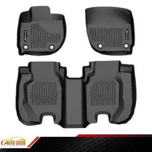 TPE 3D Floor Mats Liners Fit 3D Molded TPE All-weather TPE Floor Mats Liners Fit for 2015-2020 Honda