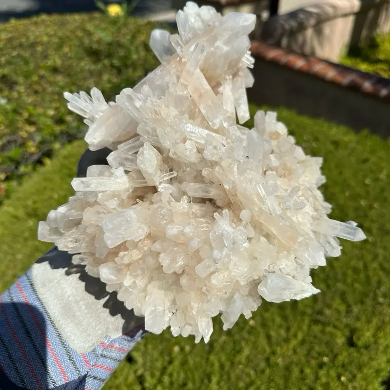 Colombia Clear Quartz with Citrine Master Cluster