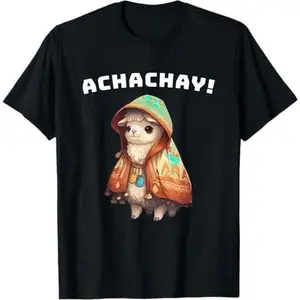 Ecuador Cute Llama Quito Achachay Ecuadorian Quechua T-Shirt