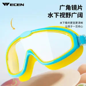 Children Swim Goggles with Soft Silicone Strap No Leaking Clear Vision for Pool Beach Diving Training