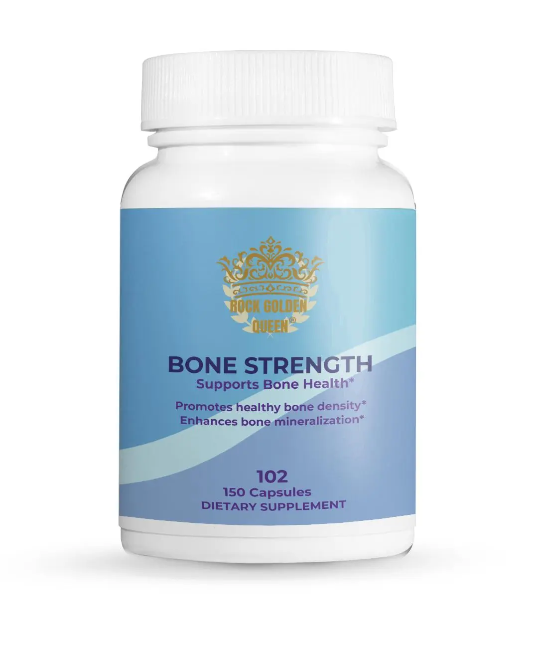 Bone Strength Capsules | Bone Health & Density Support | Calcium, Vitamin D3 & Herbal Blend | 150 Capsules