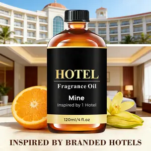 Hotel Essential Oil Inspired by 1 Hotel - 120ml 4floz | Home Fragrances Aromatherapy Fragrance Oil- Sweet orange, ylang-ylang, Vanilla Notes- for Candles, Diffusers & Humidifier, Car Air Freshener
