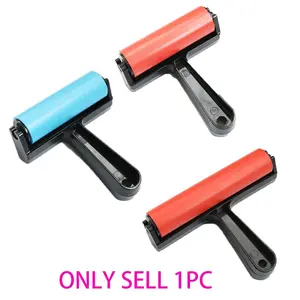 Diamond painting roller plastic rubber wheel DIY drill press new tool square diamond round diamond reinforcement colored roller Diamond Art Tools