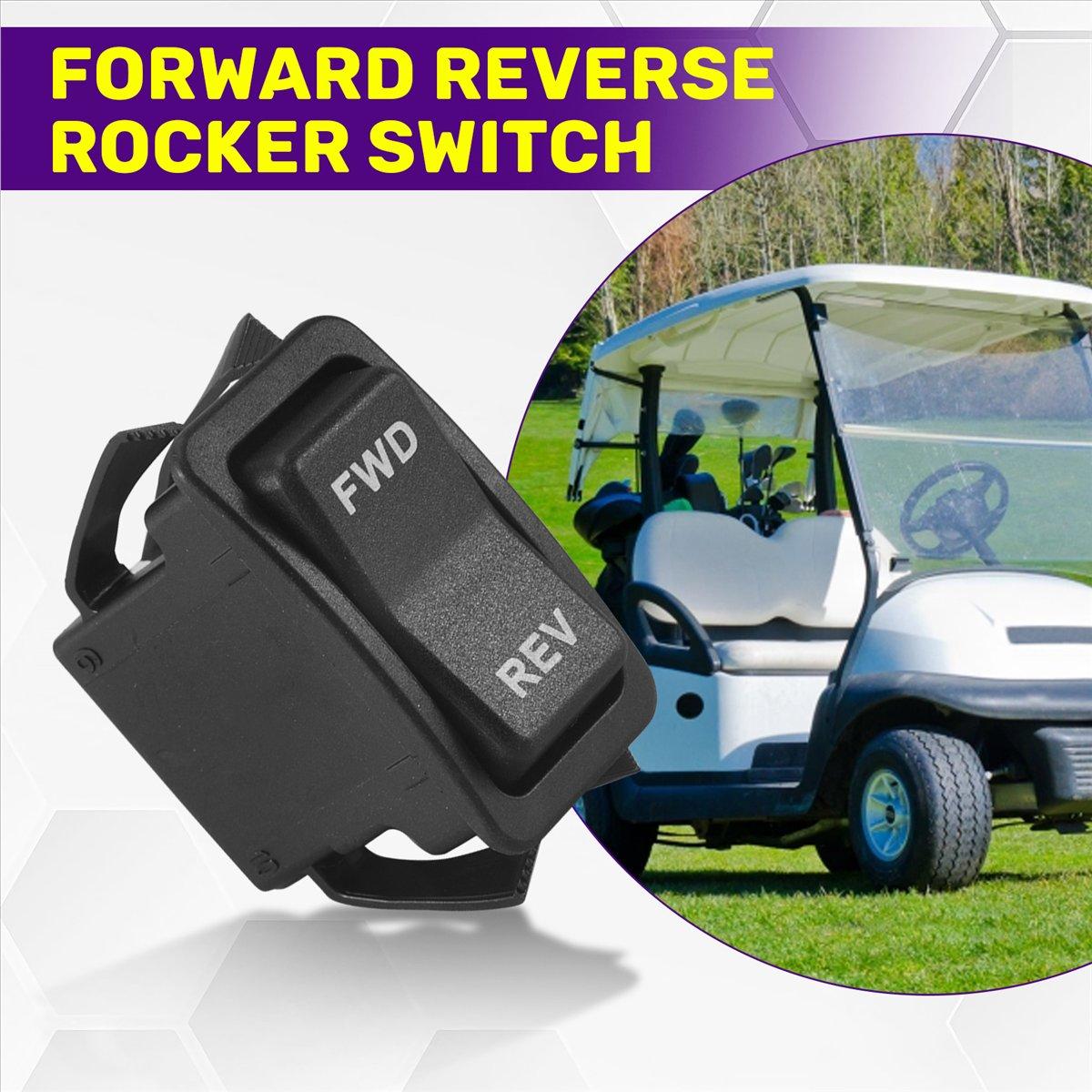 Electric Golf Cart Forward Reverse Rocker Switch for EZGO TXT PDS 2003-Up 74312-G01 74323-G01