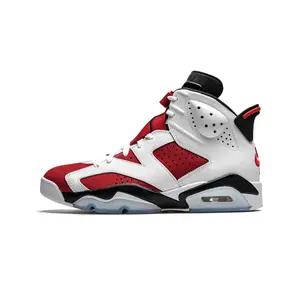 NIKE Air Jordan 6 Retro "Carmine 2021" Sports Sneaker, Style Code CT8529-106