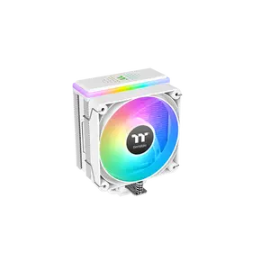 Thermaltake ASTRIA 200 ARGB CPU Cooler; 4 Copper Heat Pipes; 120mm PWM Fan; 500~1800RPM; Single Tower; Intel/AMD; 210W TDP; White; CL-P137-AL12SW-A