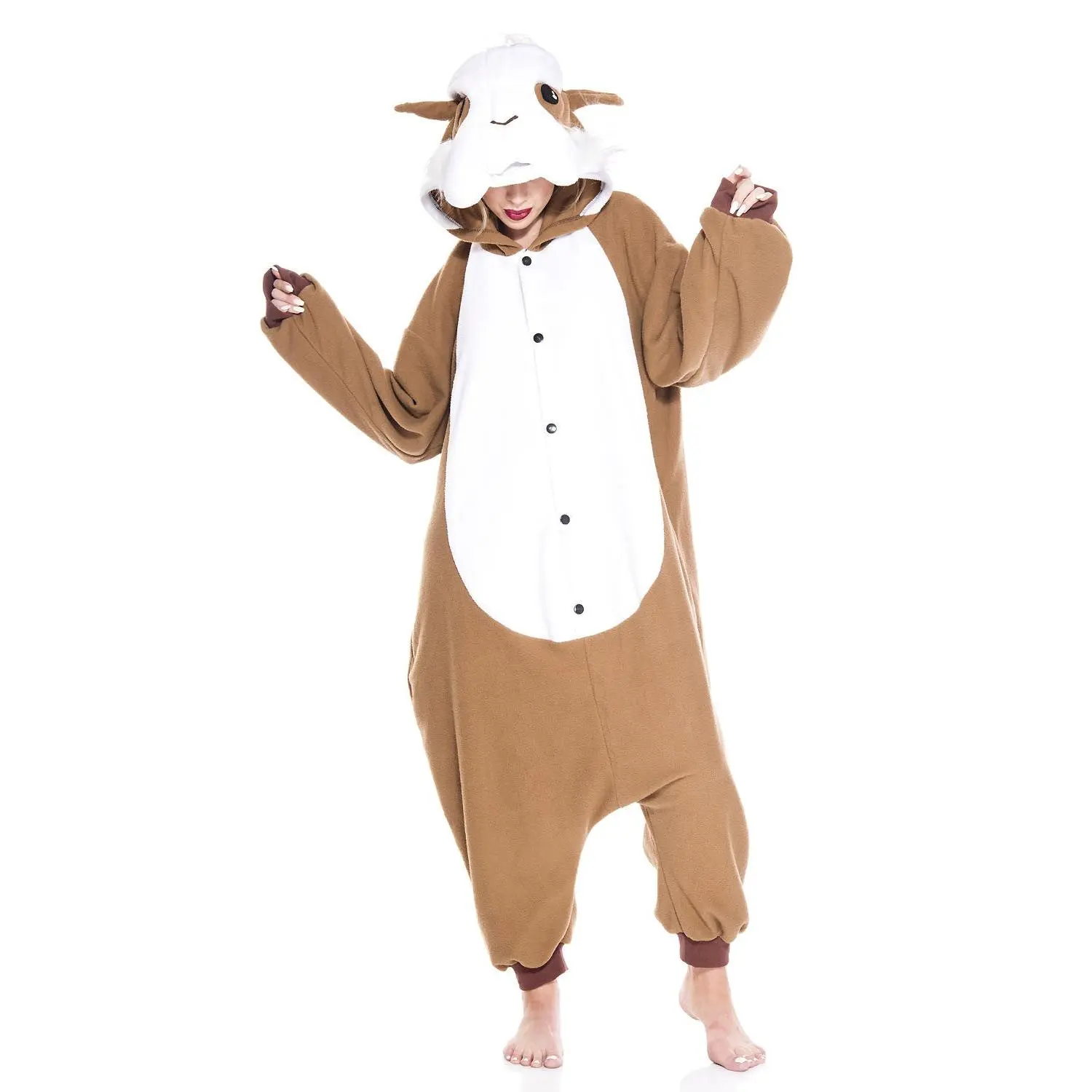 Adult Women's/Men's Unisex Guinea Pig Kirugumi Costume