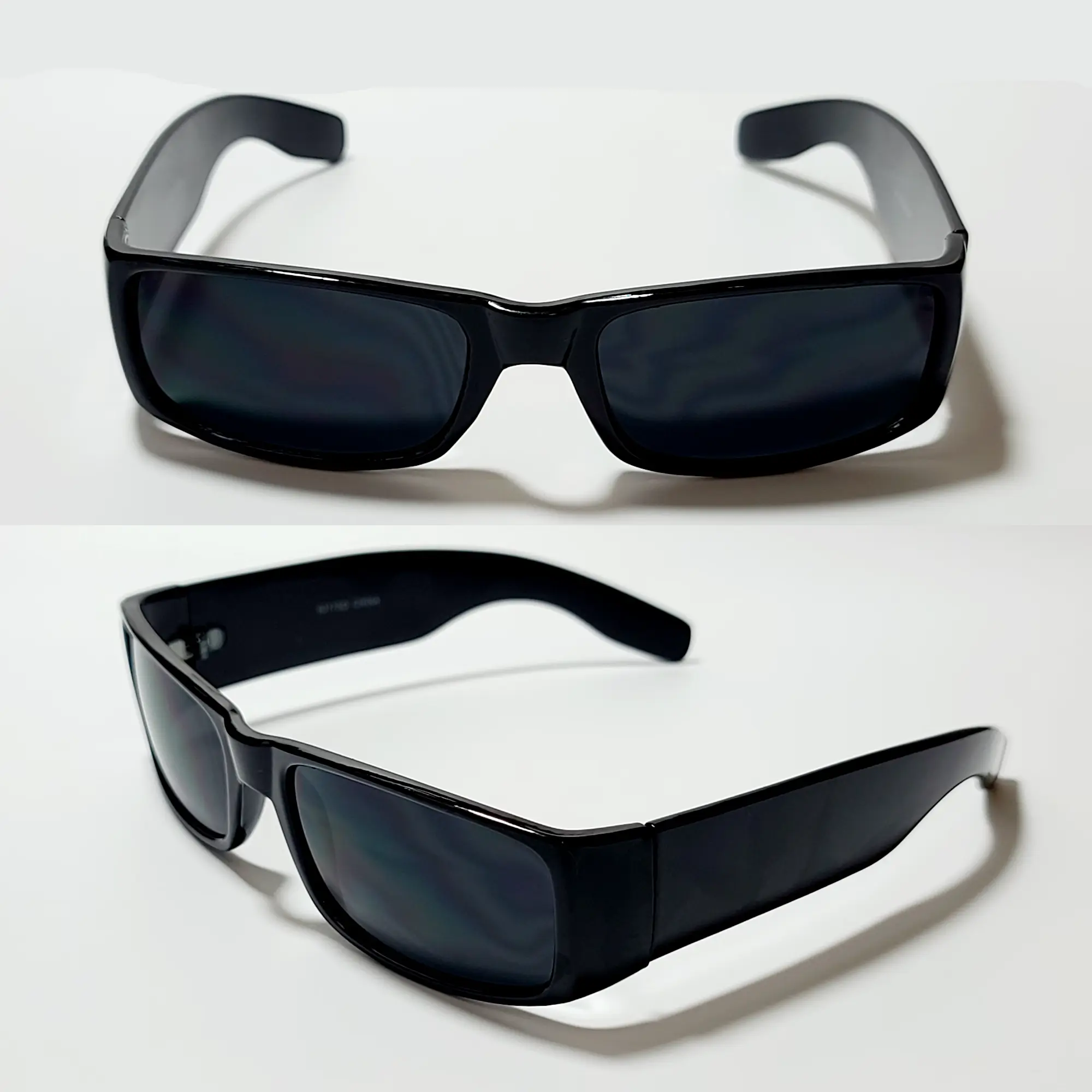 OG Slim Fit Wrap Around Trendy Super Dark Sunglasses OG Slim Fit Wrap Around Trendy Super Dark Sunglasses