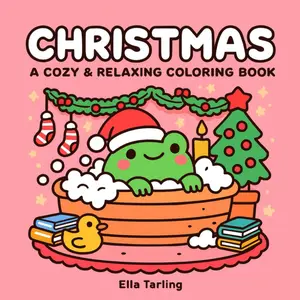 Christmas – A Cozy and Relaxing Hygge-Inspired Coloring Book