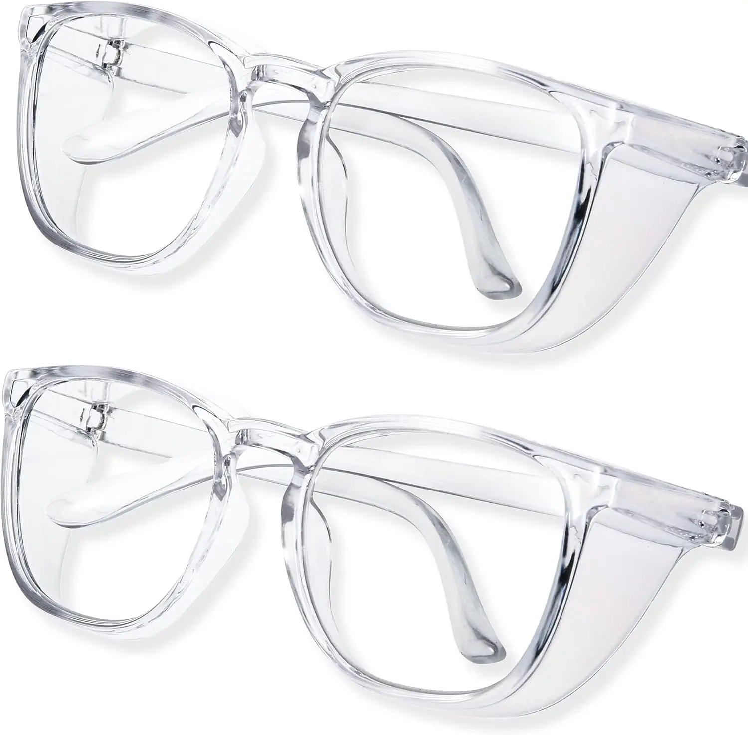 Anti Fog Safety Glasses for Women, Safety Goggles for Nurse, Protective Eyewear, Blue Light Blocking & UV Protection