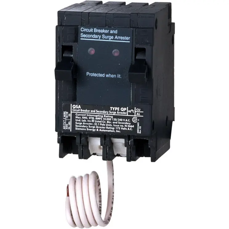 Siemens QSA QSA1515SPD 15-Amp Surge Protection Device